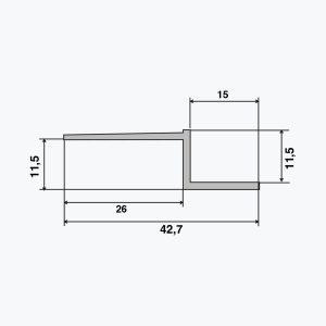 TEMPOLISTEL® A101 Profilé joint creux - Image 2