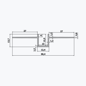 TEMPOLISTEL® A105 Profilé joint creux - Image 2