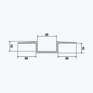 TEMPOLISTEL® A106 Profilé joint creux - Image 2