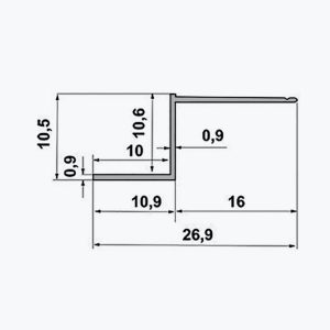 TEMPOLISTEL® A132 Profilé joint creux - Image 2